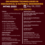 mtme 2023 conference giki materials mechanical