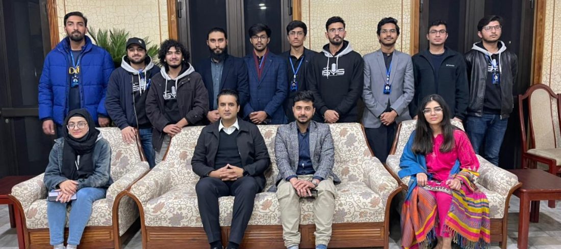 Hamza Shafqat GIKI International Science and Youth Symposium by GIK Science Society