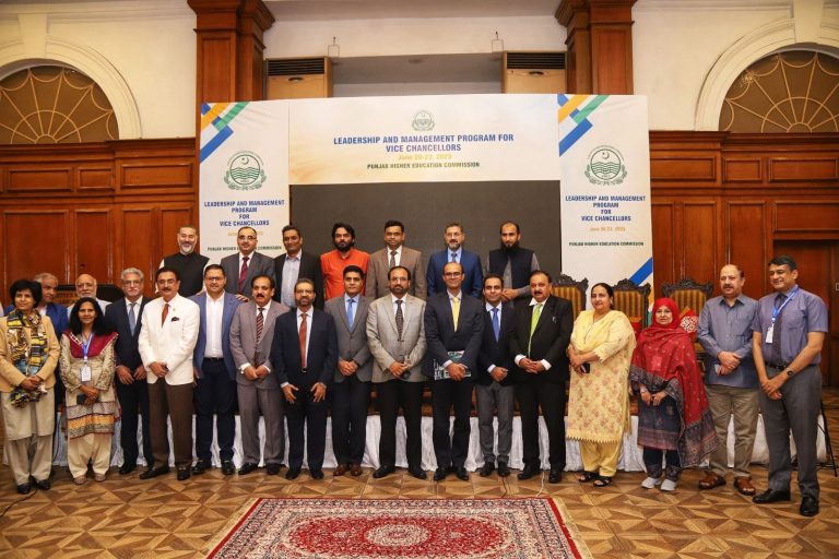 Rector, GIKI, Prof. Dr. Fazal A. Khalid, SI delivered a lecture on "??????? ????????? ??? ??????????? ?? ?????????? ???????? ?? ????? ???? ?? ?? ??? ???? ????????????? ?????????" at the ?????????? ??? ?????????? ??????? ??? ???? ??????????? organized by Punjab Higher Education Commission-PHEC. Prof. Khalid also joined the session on the "????? ???????? ???????????: ?????' ????? ?? ???? ?? ?????? ?????????" along with other panelists