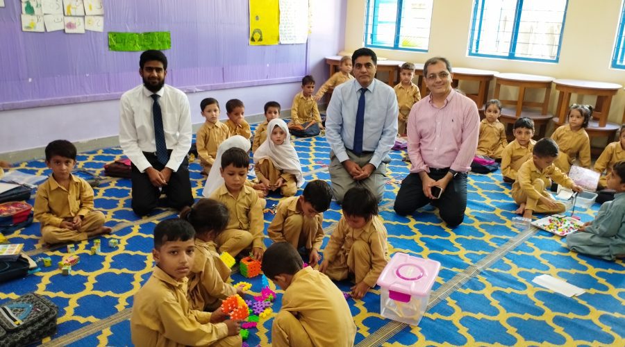 TCF School GIKI Alumni Campus is providing Quality Education to 150+ children. Rector GIKI, Prof. Dr. Fazal Khalid, One of the TCF GIKI Alumni Campus Leads, Mr. Soban Jalil (GIKI Batch 02) visited the TCF GIKI Alumni Campus.