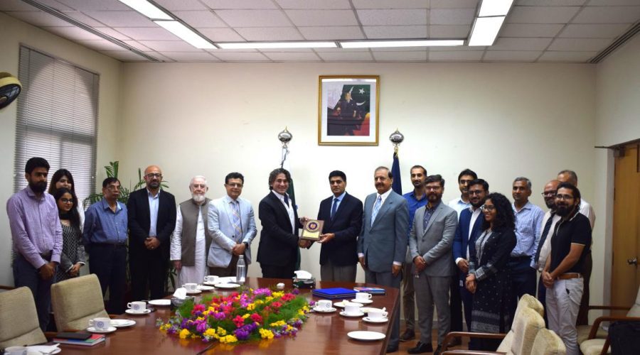 Executive Vice President UBL - United Bank Limited, Mr. Tughral A. T. Ali, and the UBL Delegation visited GIKI and met with the Rector, Prof. Dr. Fazal Khalid, SI, Pro-Rectors, Deans, Directors, and Students. Tughral A. T. Ali is also a GIKI Alum from Batch 03
