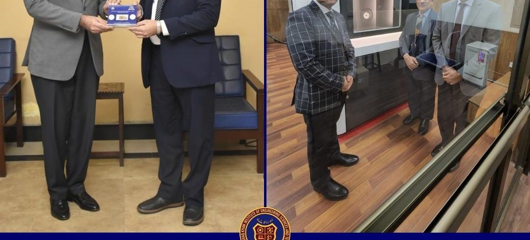 Rector GIKI, Prof. Dr. Fazal Khalid, SI, visited the Nanotechnology Research﻿ Center at UET Lahore and met Vice Chancellor Prof. Dr. Habib Ur Rehman