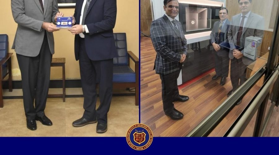 Rector GIKI, Prof. Dr. Fazal Khalid, SI, visited the Nanotechnology Research﻿ Center at UET Lahore and met Vice Chancellor Prof. Dr. Habib Ur Rehman