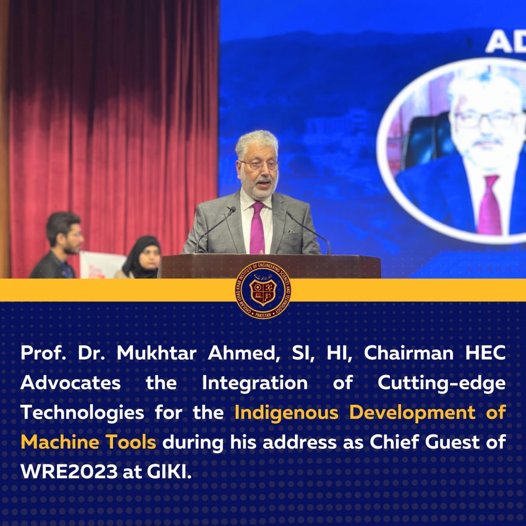 Prof. Dr. Mukhtar Ahmed, SI, HI, Chairman HEC Advocates the Integration