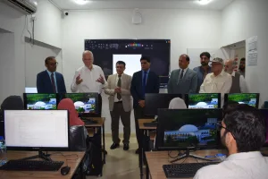 President SOPREST and GIKI BoG Engr. Salim Saifullah Khan Visits GIKI IT Training Center Islamabad