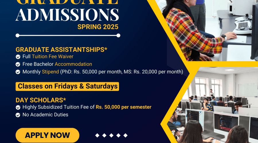 Graduate Admissions for Spring 2025